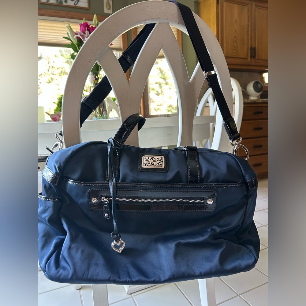 Brighton Navy Blue Tote Bag